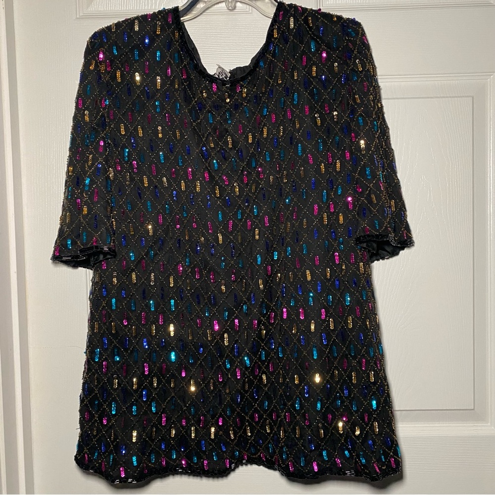 Carina Vintage Mini Dress